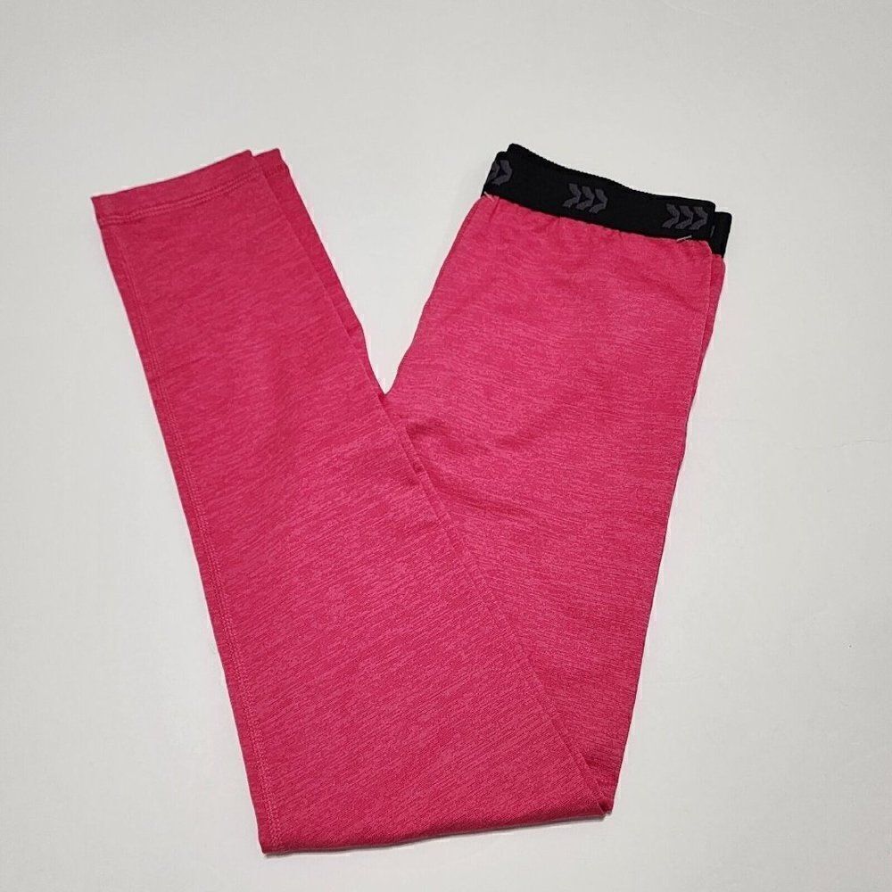 Girls - Size M (7/8) Thermal Underwear Bottom‎ ONLY In Heather Pink